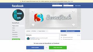 
                            5. SceneRush - Página inicial | Facebook