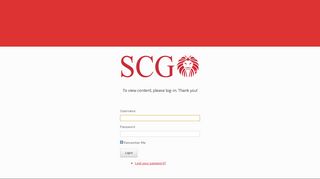 
                            9. SCG: Log In