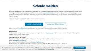 
                            10. Schade (online) melden | Allianz Global Assistance
