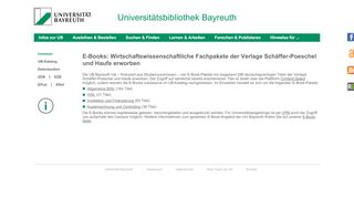 
                            13. Schäffer-Poeschel - Universitätsbibliothek Bayreuth