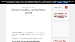 
                            2. Schakel auto-lancering Adobe Creative Cloud uit bij login-macOS ...