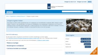 
                            6. Schapen en geiten melden | mijn.rvo.nl