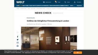 
                            10. Schätze der königlichen Fotosammlung in London - WELT