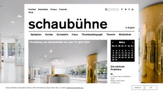 
                            3. Schaubühne