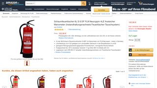 
                            10. Schaumfeuerlöscher 6L S 6 DF FLN Neuruppin 4LE frostsicher ...