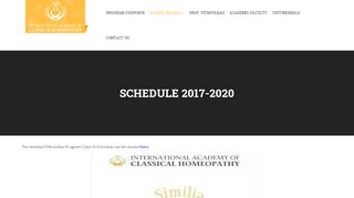 
                            9. Schedule 2017-2020 – Vithoulkas E-Learning - vithoulkas.college