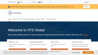 
                            6. Schedule an Appointment - VFS Italy