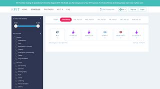 
                            7. Schedule - KFit - Fitness for Everyone