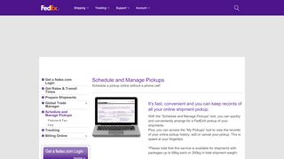 
                            13. Schedule & Manage Shipment Pickup | FedEx Hong Kong