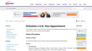 
                            5. Schedule US Visa Appointment - Immihelp