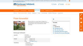 
                            3. Schenefeld - Lornsenstraße 90 - Hamburger Volksbank eG