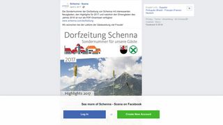 
                            12. Schenna - Scena - Die Sondernummer der Dorfzeitung von... | Facebook