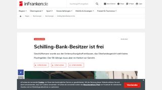 
                            9. Schilling-Bank-Besitzer ist frei - inFranken
