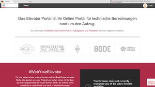 
                            2. Schindler Portal - Home