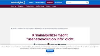 
                            2. Schlag gegen illegales Filesharing: usenetrevolution.info ist offline
