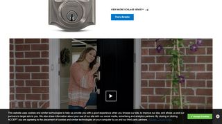 
                            3. Schlage Sense™ Smart Deadbolt | Bluetooth smart lock