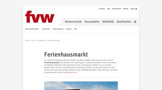 
                            6. Schlagwort Ferienhausmarkt - fvw