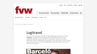 
                            11. Schlagwort Logitravel - FVW.de