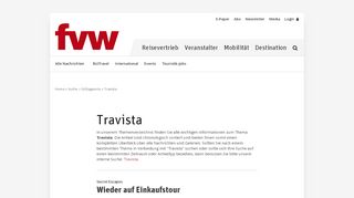 
                            7. Schlagwort Travista - FVW.de