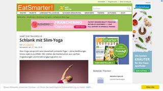 
                            11. Schlank mit Slim-Yoga | EAT SMARTER