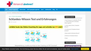 
                            5. Schlankes-Wissen Test und Erfahrungen - Alle Infos dazu hier!