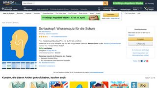 
                            4. Schlaukopf: Wissensquiz für die Schule: Amazon.de: Apps für Android