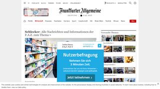 
                            7. Schlecker aktuell: News zur Insolvenz der Drogeriekette - FAZ