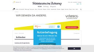 
                            10. Schlecker - Insolvenz der Drogeriekette - Süddeutsche.de