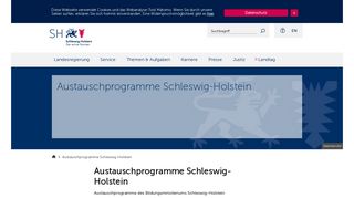 
                            11. schleswig-holstein.de - Inhalte - Austauschprogramme Schleswig ...