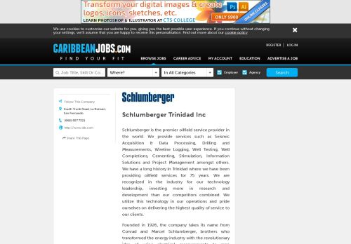 
                            9. Schlumberger Trinidad Inc careers, current jobs at Schlumberger ...