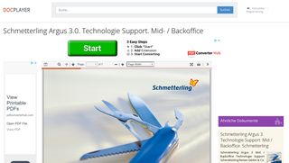 
                            7. Schmetterling Argus 3.0. Technologie Support. Mid- / Backoffice - PDF