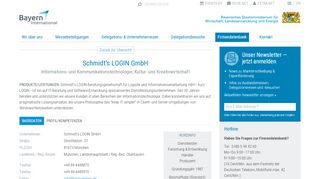 
                            5. Schmidt's LOGIN GmbH - Bayern International