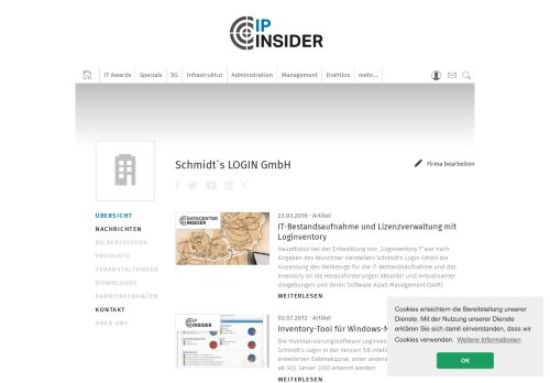 
                            2. Schmidt´s LOGIN GmbH in München | Übersicht - IP-Insider