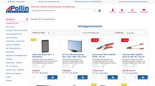 
                            3. Schnäppchenmarkt online kaufen bei Pollin.de