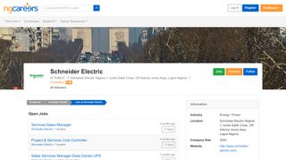 
                            11. Schneider Electric Jobs and Vacancies in Nigeria February 2019 ...