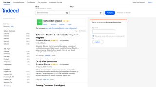 
                            5. Schneider Electric Jobs, Employment | Indeed.com