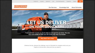 
                            12. Schneider | Transportation and Logistics Services