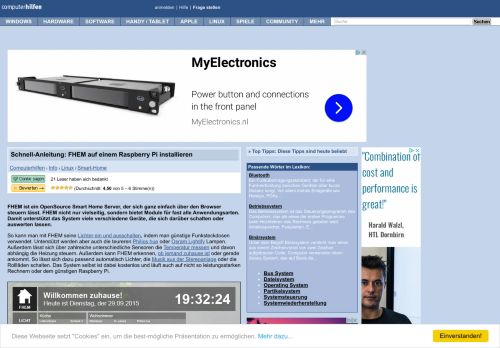 
                            7. Schnell-Anleitung: FHEM auf einem Raspberry Pi installieren