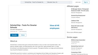 
                            10. ScholarChip - Tools For Smarter Schools | LinkedIn