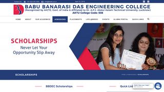 
                            10. Scholarships – BBDEC