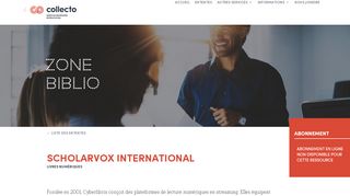 
                            12. ScholarVox International | Biblio