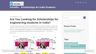 
                            5. Scholfin – Scholarships for India Students – ScholFin is India's First ...
