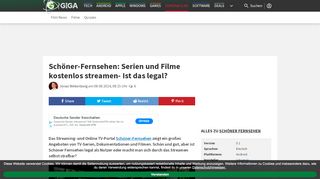 
                            10. Schöner-Fernsehen: Serien und Filme kostenlos streamen- Ist das ...