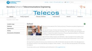 
                            13. School — Barcelona School of Telecommunications ... - ETSETB - UPC