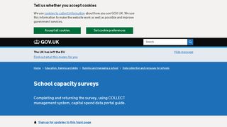 
                            6. School capacity survey: guide to submitting data - GOV.UK