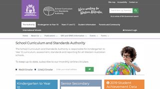 
                            5. School Curriculum and Standards Authority | Home