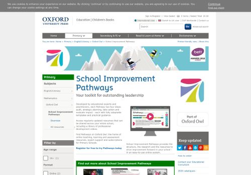 
                            1. School Improvement Pathways - Oxford University Press