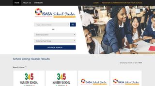 
                            3. School Listing: Search Results - Search Schools | ISASA School Finder