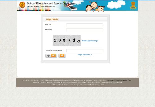 
                            4. School Login - Government of Maharashtra