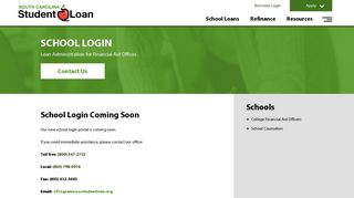 
                            3. School Login | South Carolina Student Loan
